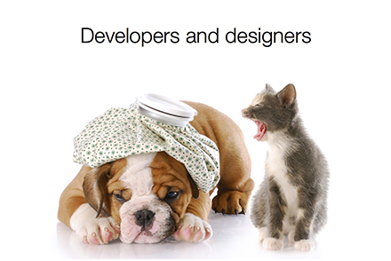 Designers and developers